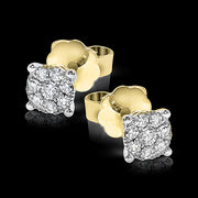 Earring in 18k Gold with Diamonds