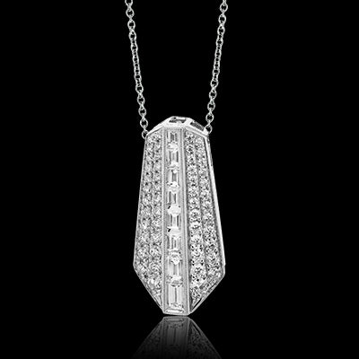 Pendant in 18k Gold with Diamonds