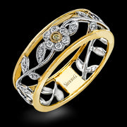 Right Hand Ring in 18k Gold with Diamonds