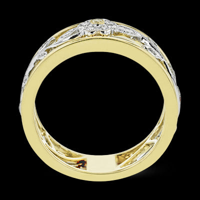 Right Hand Ring in 18k Gold with Diamonds