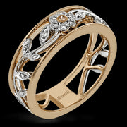 Right Hand Ring in 18k Gold with Diamonds