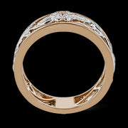 Right Hand Ring in 18k Gold with Diamonds