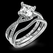 Wedding Set in 18k Gold with Diamonds