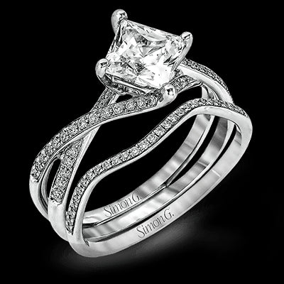 Wedding Set in 18k Gold with Diamonds