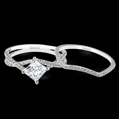 Wedding Set in 18k Gold with Diamonds