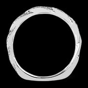 Wedding Band in 18k Gold with Diamonds