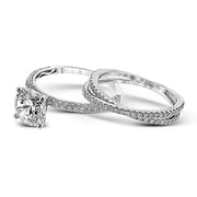 Wedding Set in 18k Gold with Diamonds