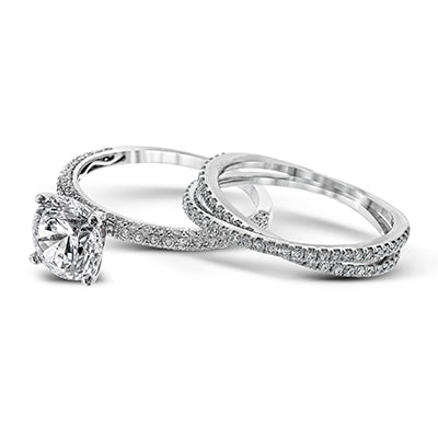 Wedding Set in 18k Gold with Diamonds