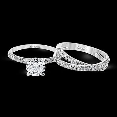 Wedding Set in 18k Gold with Diamonds