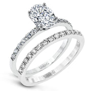 Wedding Set in 18k Gold with Diamonds