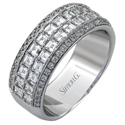 Anniversary Ring in 18k Gold with Diamonds