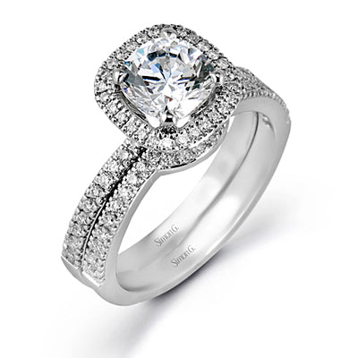 Wedding Set in 18k Gold with Diamonds