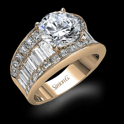 Engagement Ring in 18k Gold