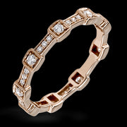 Right Hand Ring in 18k Gold with Diamonds