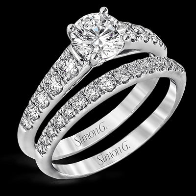 Wedding Set in 18k Gold with Diamonds