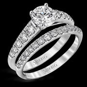 Wedding Set in 18k Gold with Diamonds