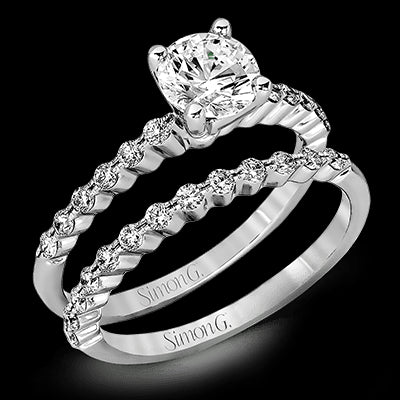 Wedding Set in 18k Gold with Diamonds