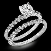 Wedding Set in 18k Gold with Diamonds