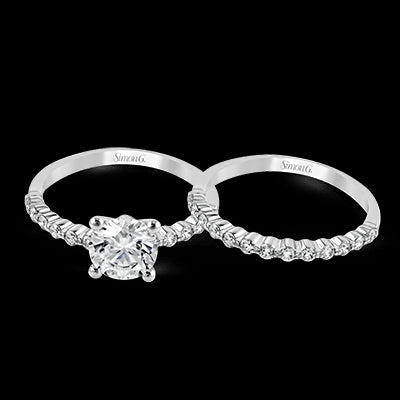 Wedding Set in 18k Gold with Diamonds