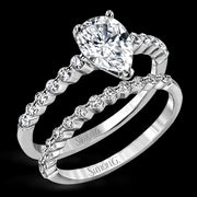 Wedding Set in 18k Gold with Diamonds