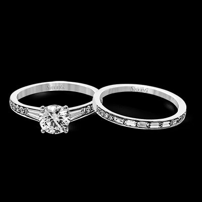 Wedding Set in 18k Gold with Diamonds