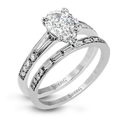 Wedding Set in 18k Gold with Diamonds