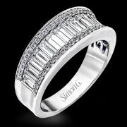 Anniversary Ring in 18k Gold with Diamonds