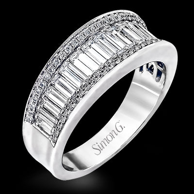 Anniversary Ring in 18k Gold with Diamonds