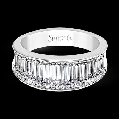 Anniversary Ring in 18k Gold with Diamonds