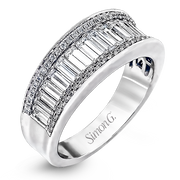Anniversary Ring in 18k Gold with Diamonds