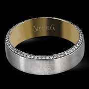 Men Ring in 14k Gold with Diamonds