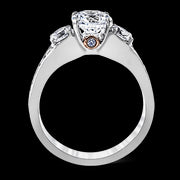 Engagement Ring in 18k Gold with Diamonds