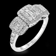 Right Hand Ring in 18k Gold with Diamonds