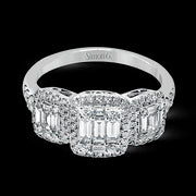 Right Hand Ring in 18k Gold with Diamonds