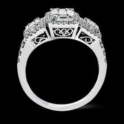 Right Hand Ring in 18k Gold with Diamonds