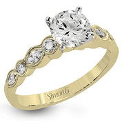 Wedding Set in 18k Gold with Diamonds