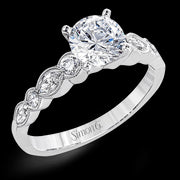 Wedding Set in 18k Gold with Diamonds