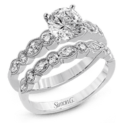 Wedding Set in 18k Gold with Diamonds