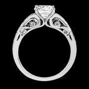 Engagement Ring in 18k Gold with Diamonds