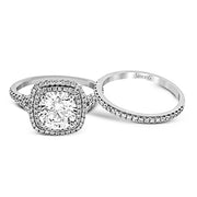 Wedding Set in 18k Gold with Diamonds