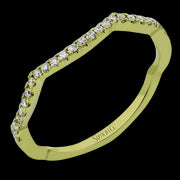 Engagement Ring in 18k Gold with Diamonds