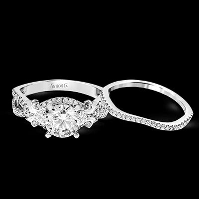 Wedding Set in 18k Gold with Diamonds