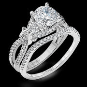 Wedding Set in 18k Gold with Diamonds