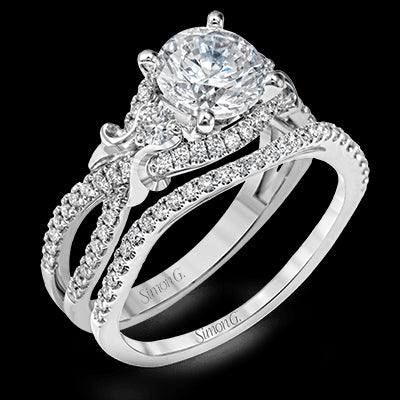 Wedding Set in 18k Gold with Diamonds