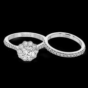 Wedding Set in 18k Gold with Diamonds