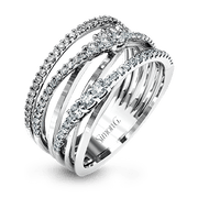Right Hand Ring in 18k Gold with Diamonds