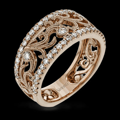 Right Hand Ring in 18k Gold with Diamonds