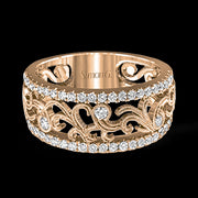 Right Hand Ring in 18k Gold with Diamonds