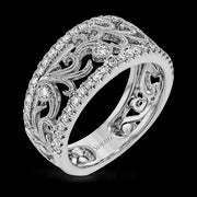 Right Hand Ring in 18k Gold with Diamonds