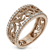 Right Hand Ring in 18k Gold with Diamonds
